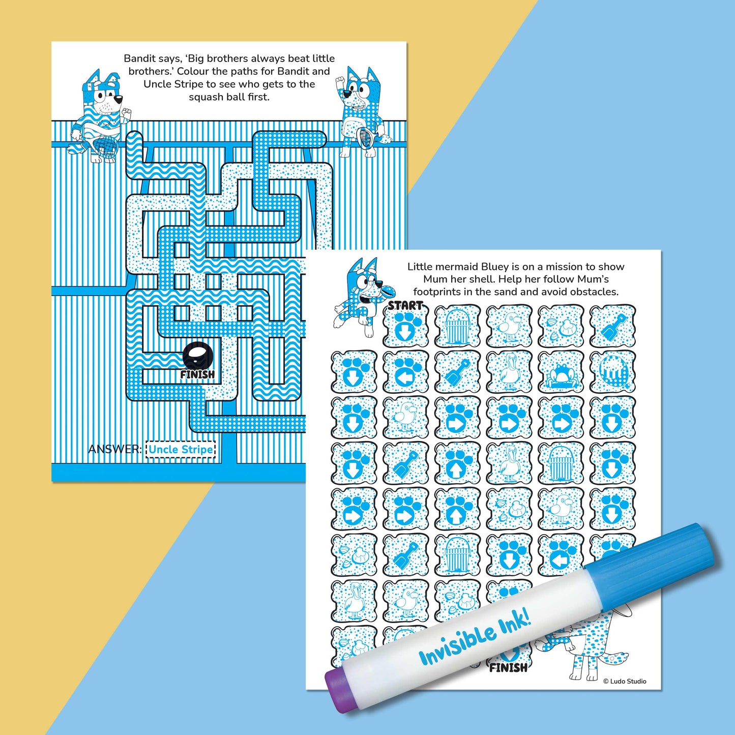 Bluey: Inkredibles Invisible Ink