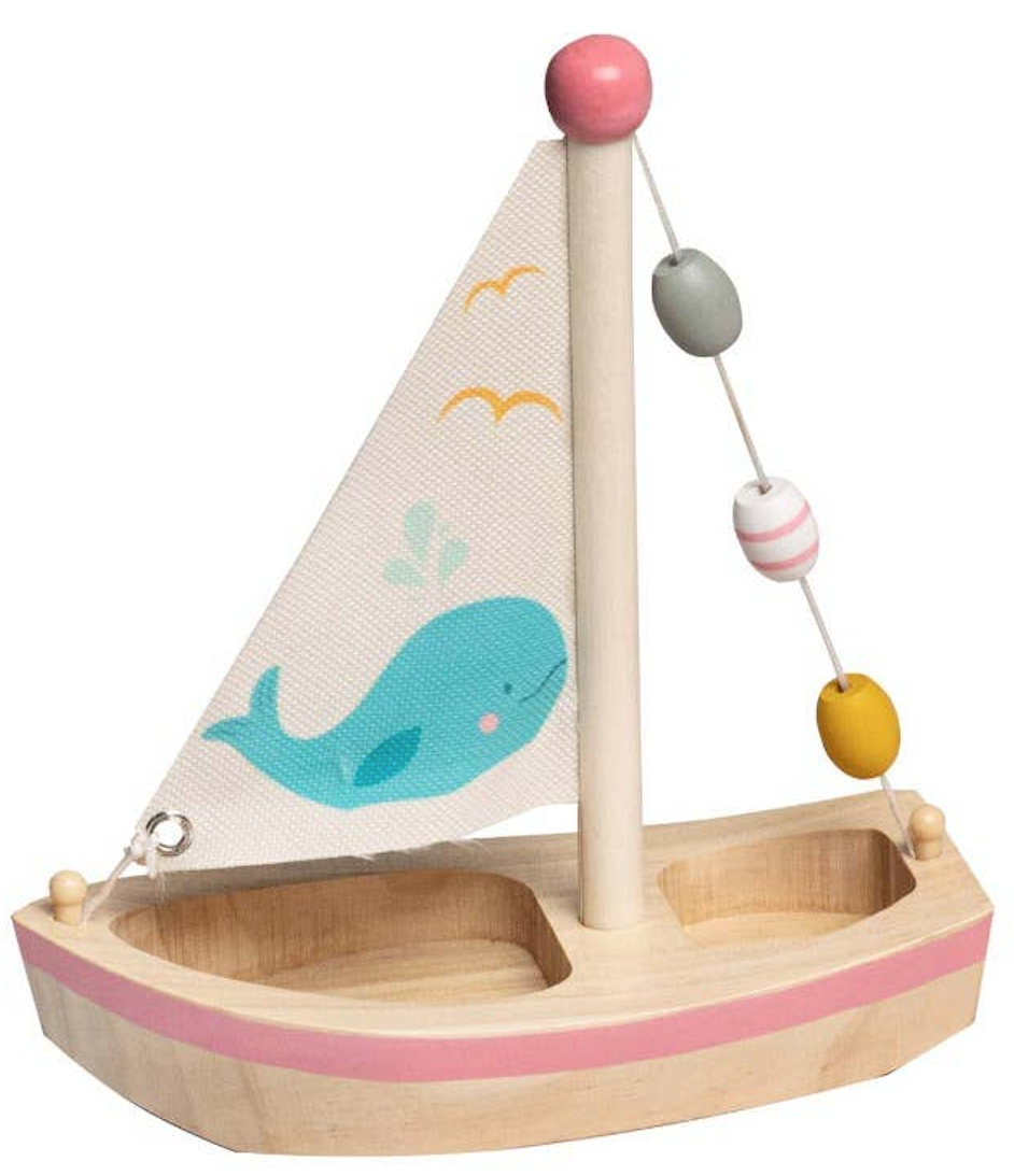 Wooden Sail Boat