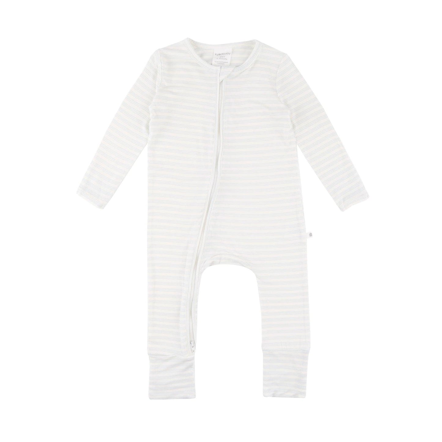 Kynd Day or Night Onesie - Sky Blue Stripe