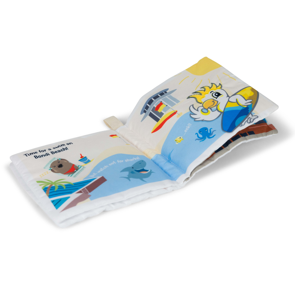 Melbourne & Sydney Baby Soft Book