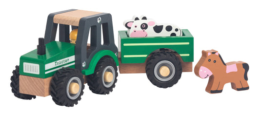 Wooden Farm Tractor