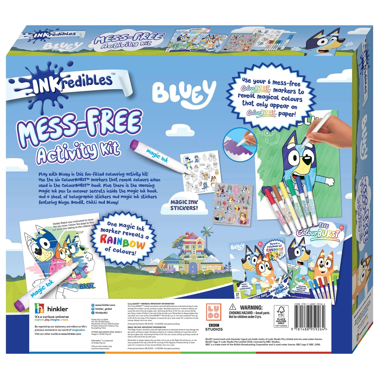 Bluey: Inkredibles Activity Kit