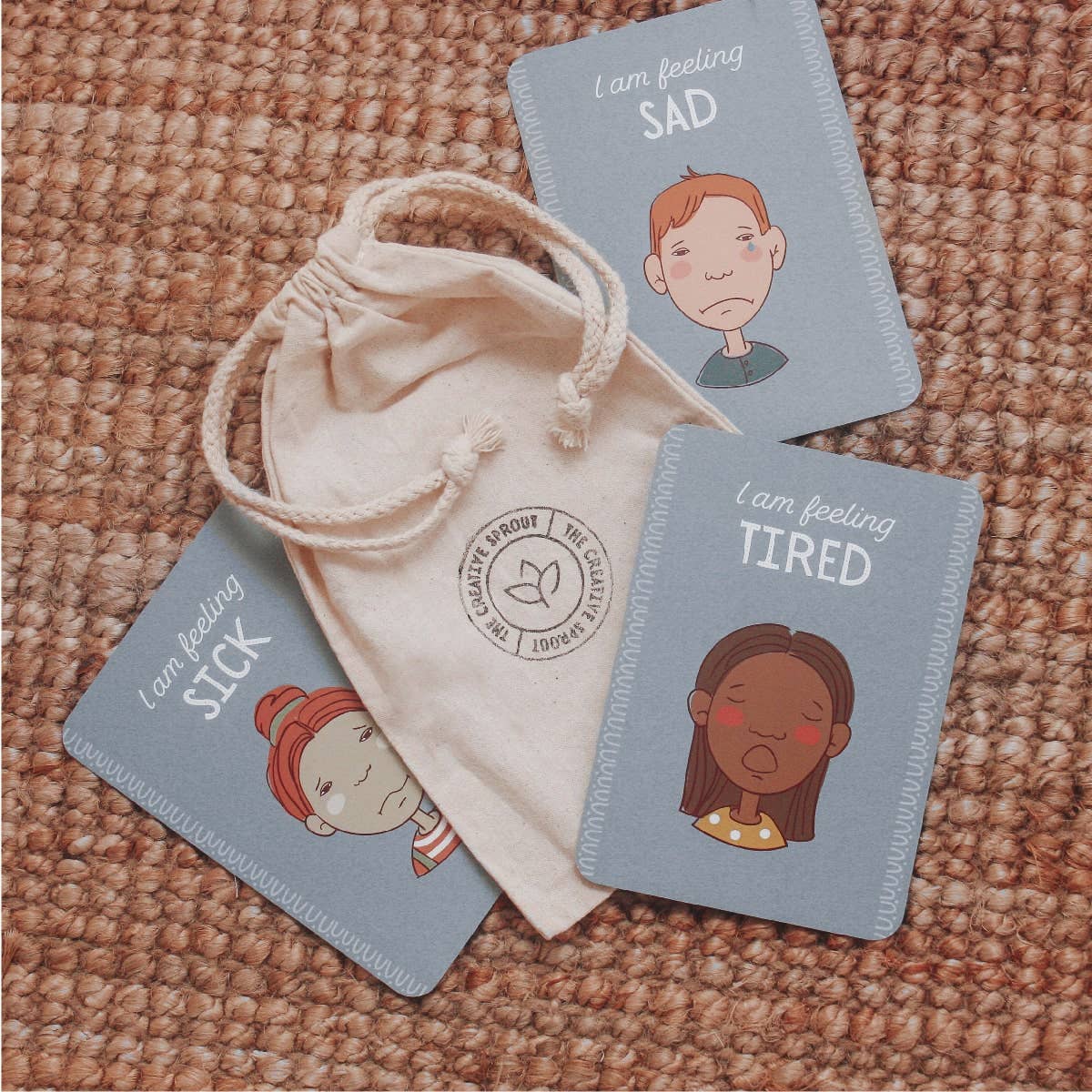 Feelings Palette: Emotions Cards for Kids