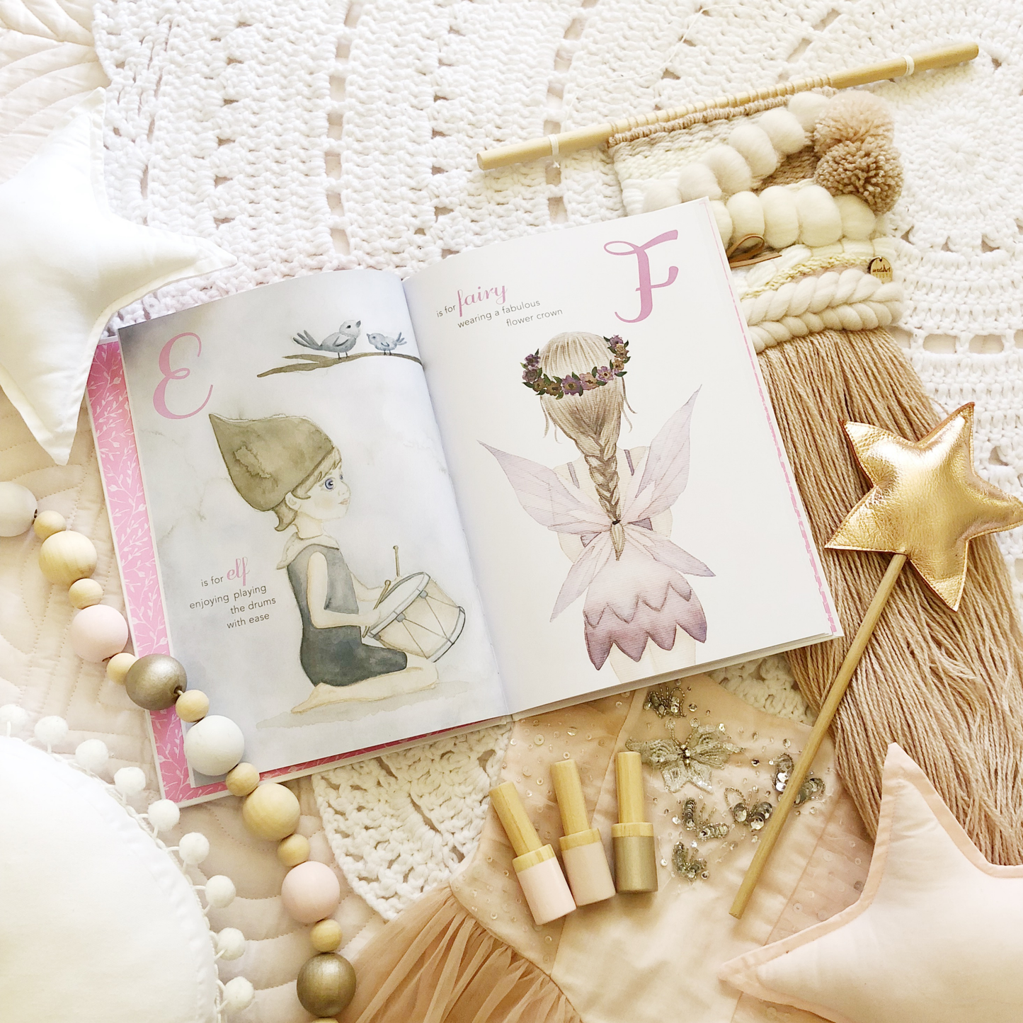 The Enchanting ABC - Illustrated Children's Book