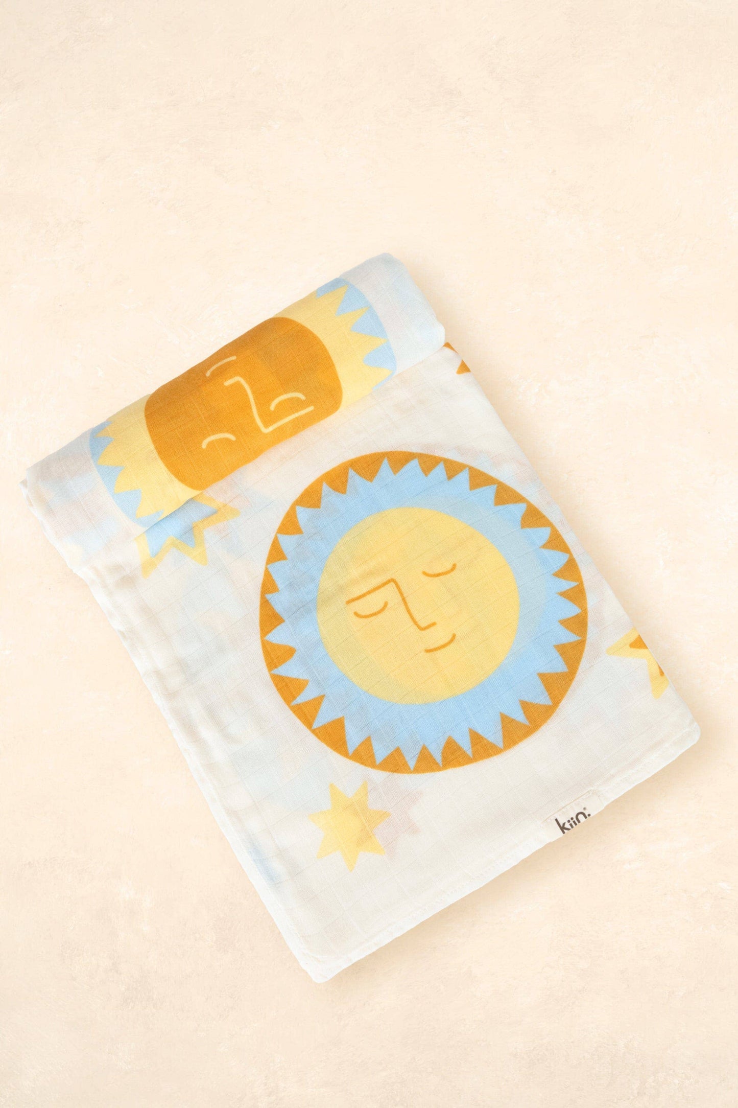 Kiin Organic Muslin Swaddle - Sunny Day (Limited Edition)