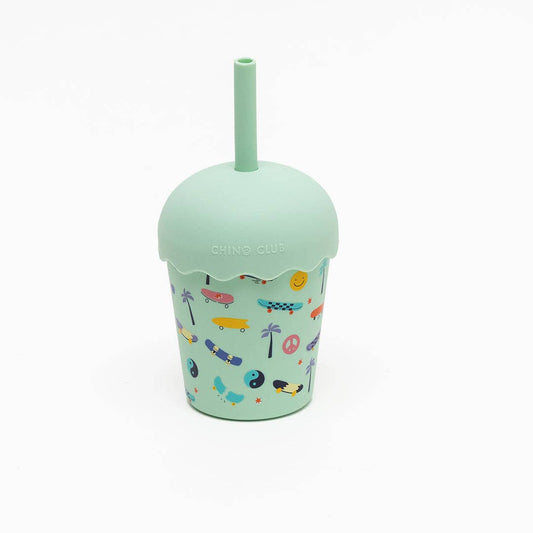 Skate Aqua Smoothie Cup & Straw 200ml
