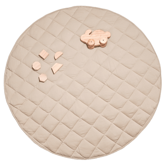 Jersey Quilted Play Mat with Waterproof Backing