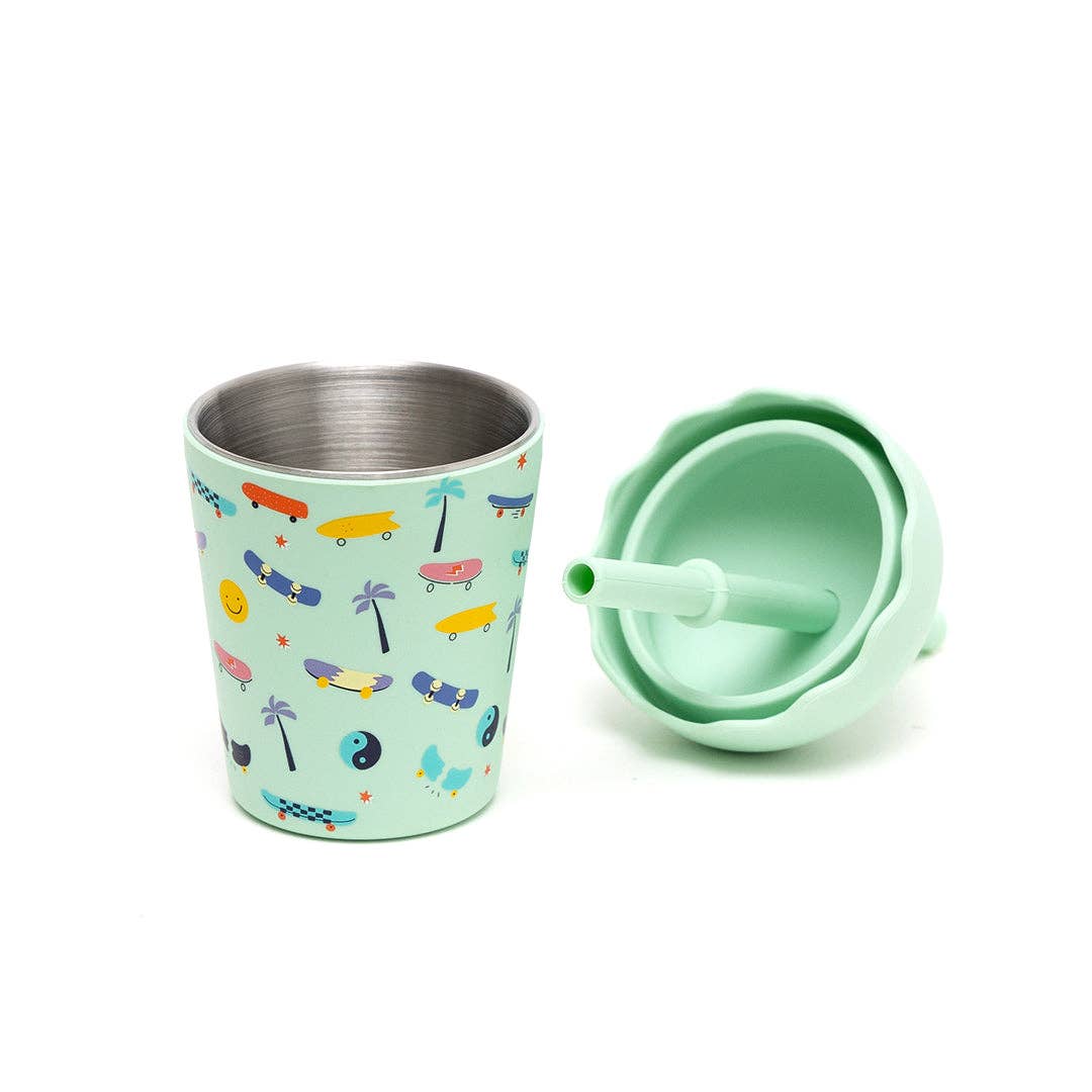 Skate Aqua Smoothie Cup & Straw 200ml
