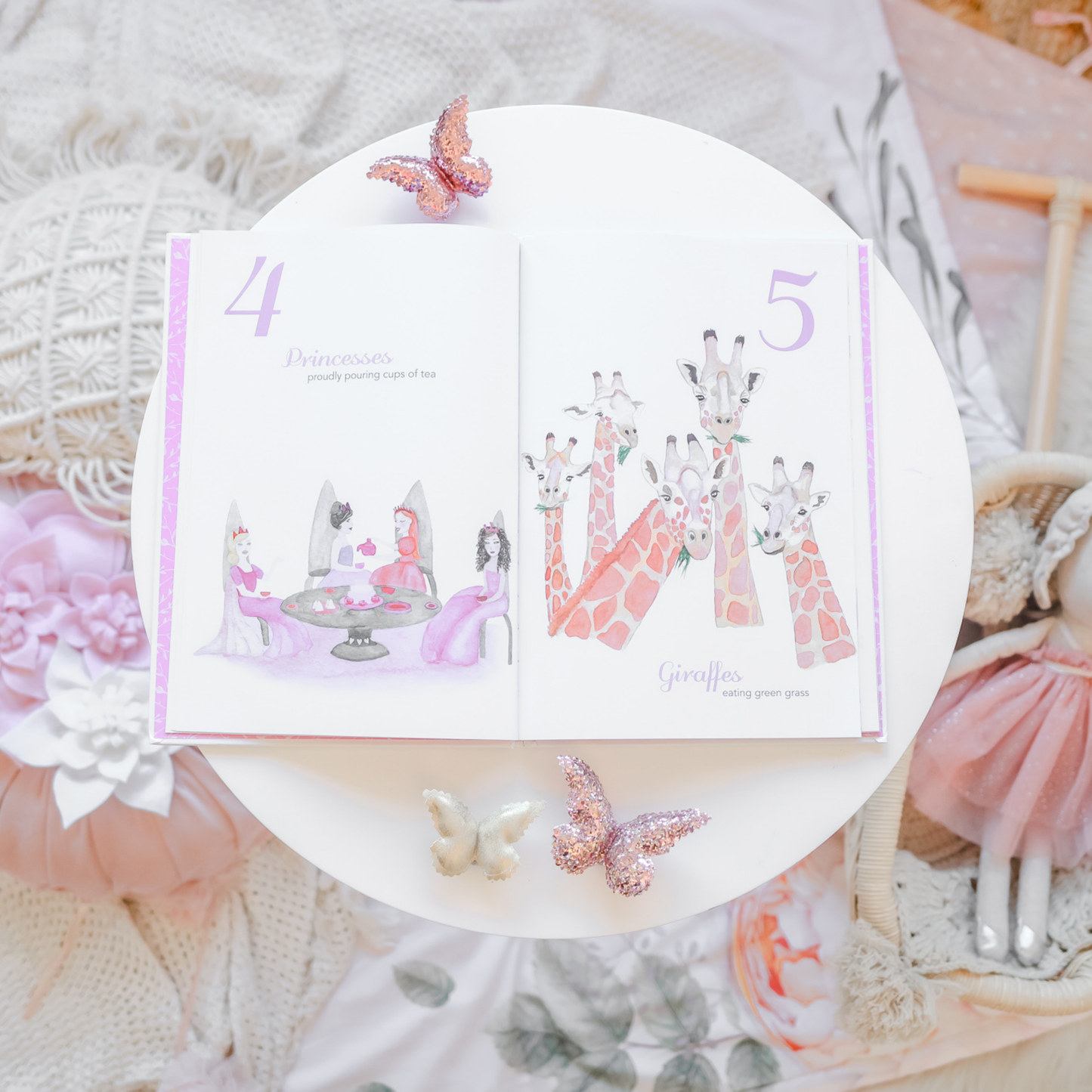 The Enchanting 123 - Illustrated Children's Book