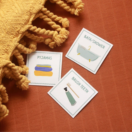 Magnetic Daily Routines: 20 Fun Cards for Kids