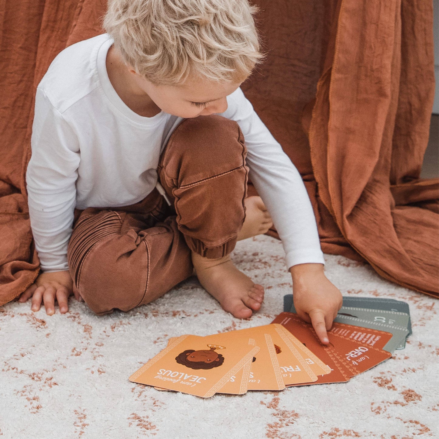 Feelings Palette: Emotions Cards for Kids