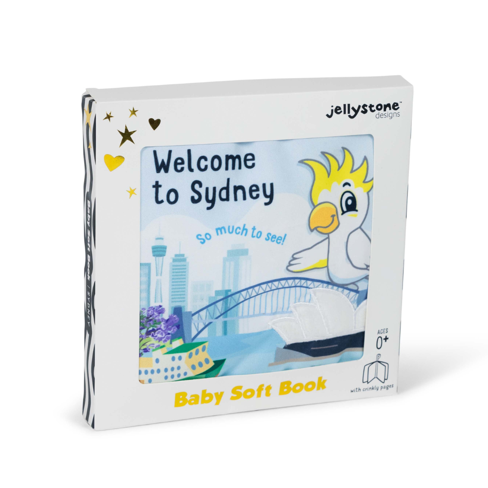 Melbourne & Sydney Baby Soft Book