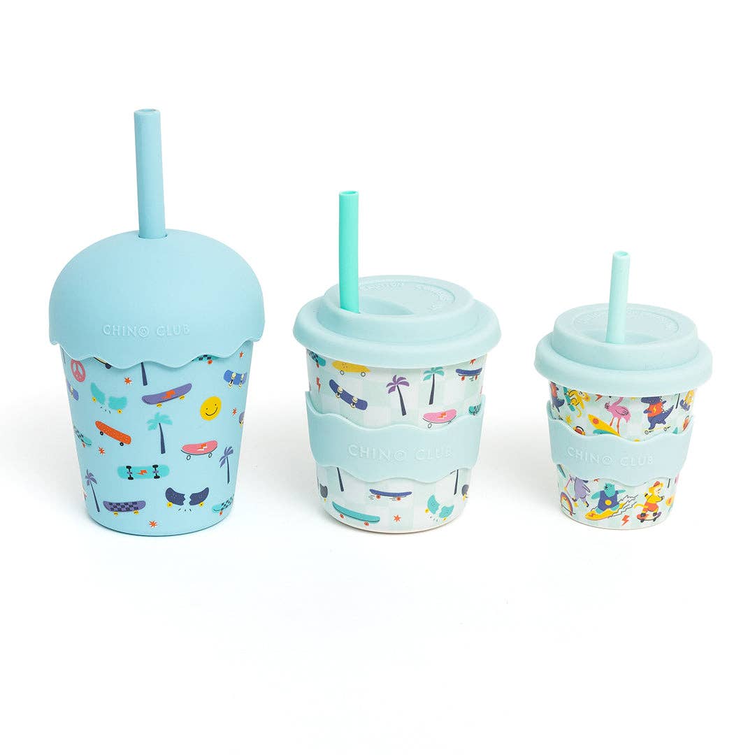 Skate Smoothie Cup & Straw 200ml