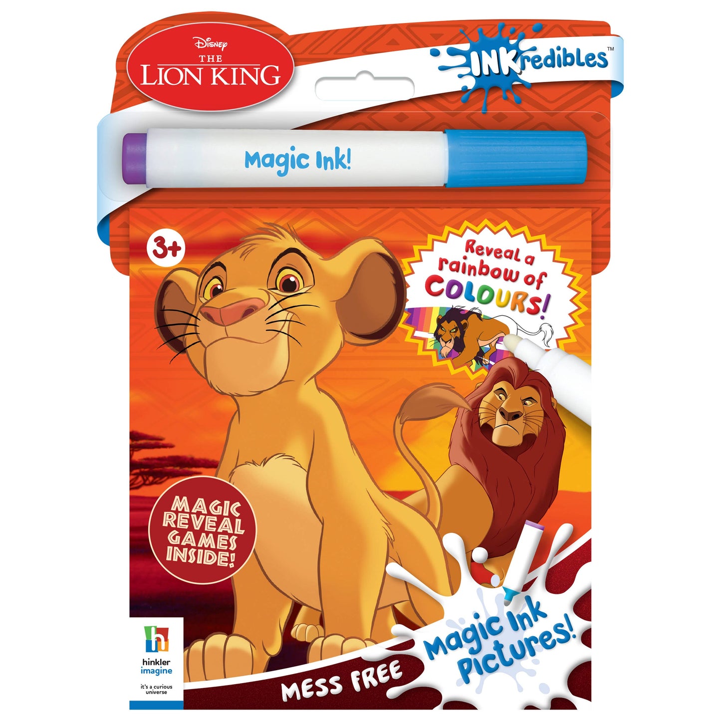 The Lion King: Inkredibles Magic Ink Pictures