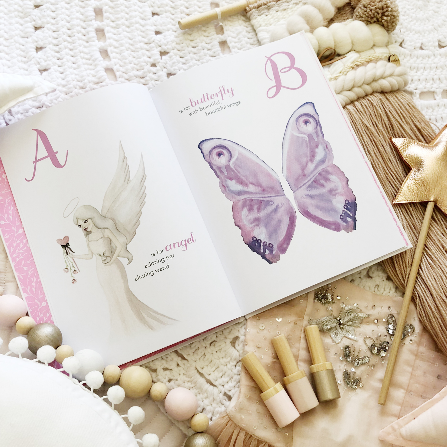 The Enchanting ABC - Illustrated Children's Book