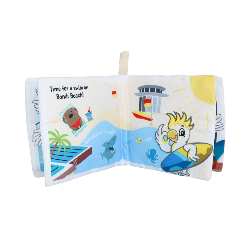 Melbourne & Sydney Baby Soft Book