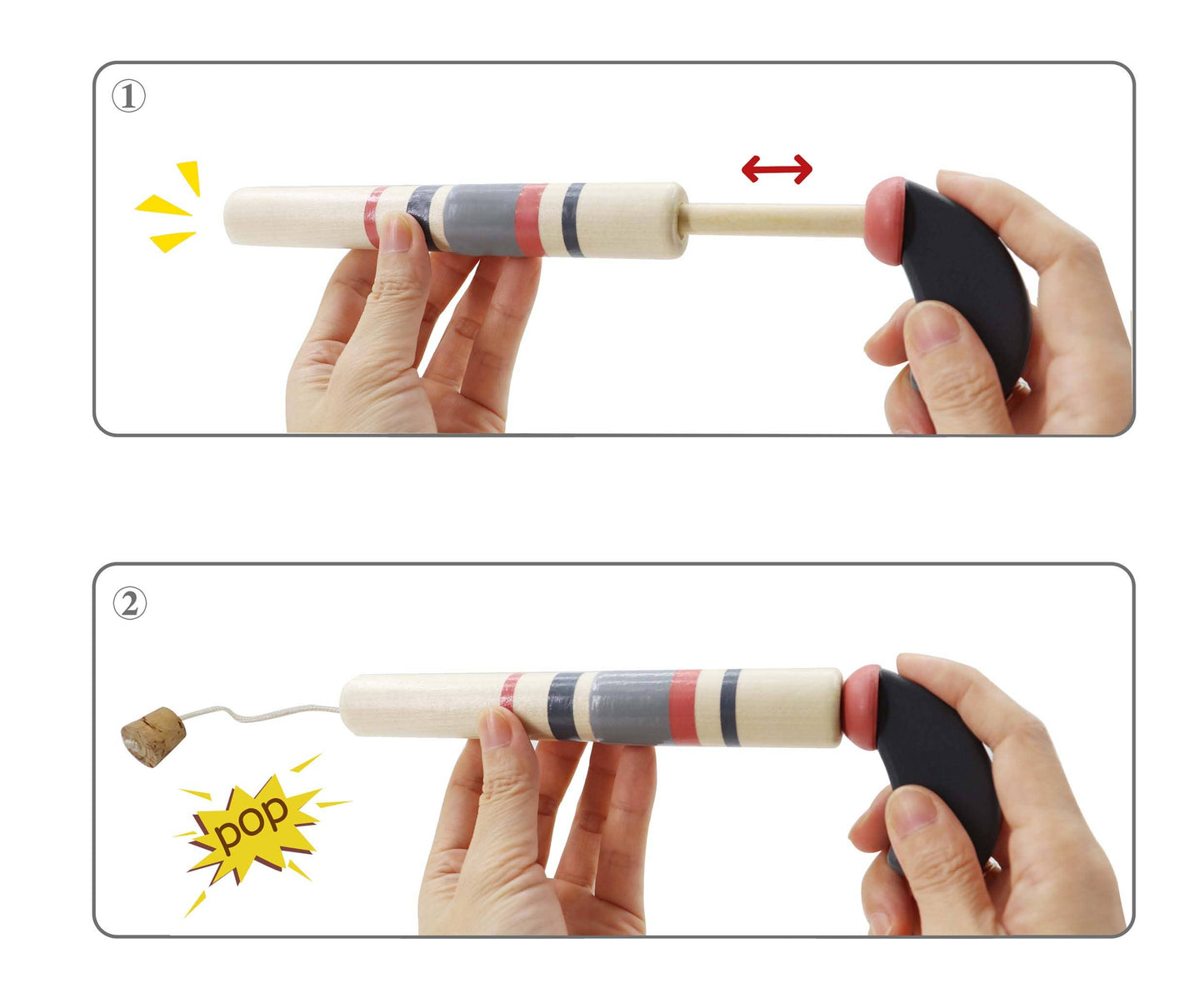 Wooden Pop Gun