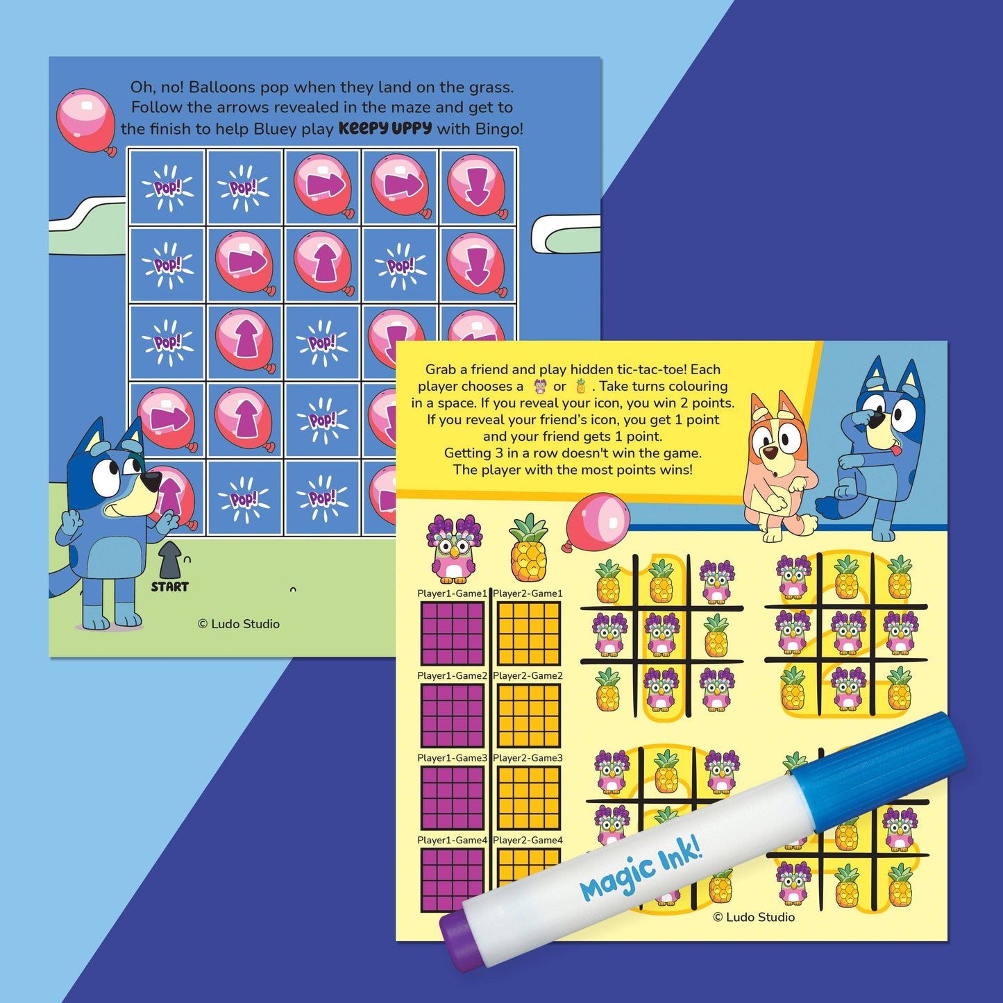 Bluey: Inkredibles Magic Ink Pictures