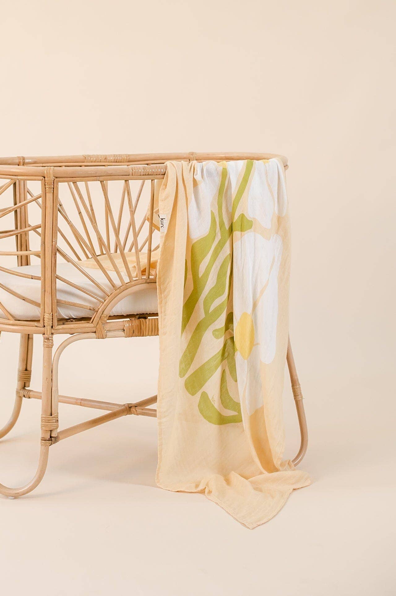 Kiin Organic Muslin Swaddle - Fleur (Limited Edition)