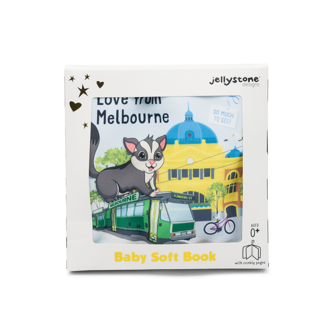 Melbourne & Sydney Baby Soft Book