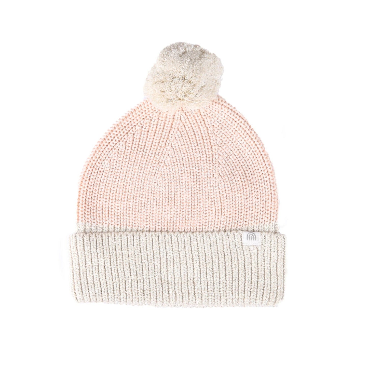 Kynd Chunky Rib Knit Beanie - Pearl