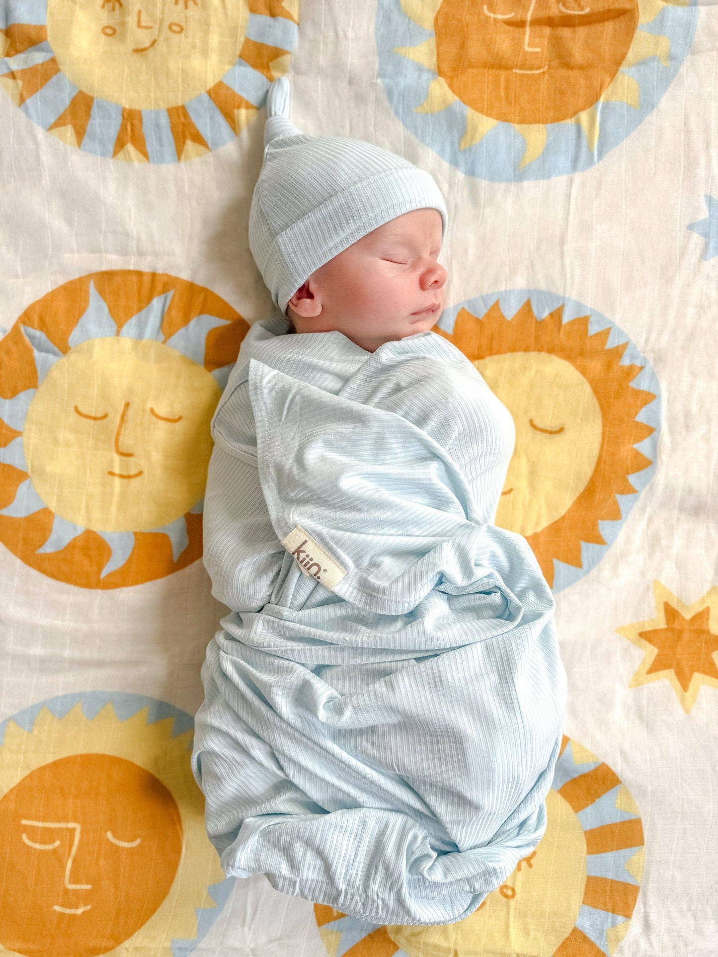 Kiin Organic Muslin Swaddle - Sunny Day (Limited Edition)