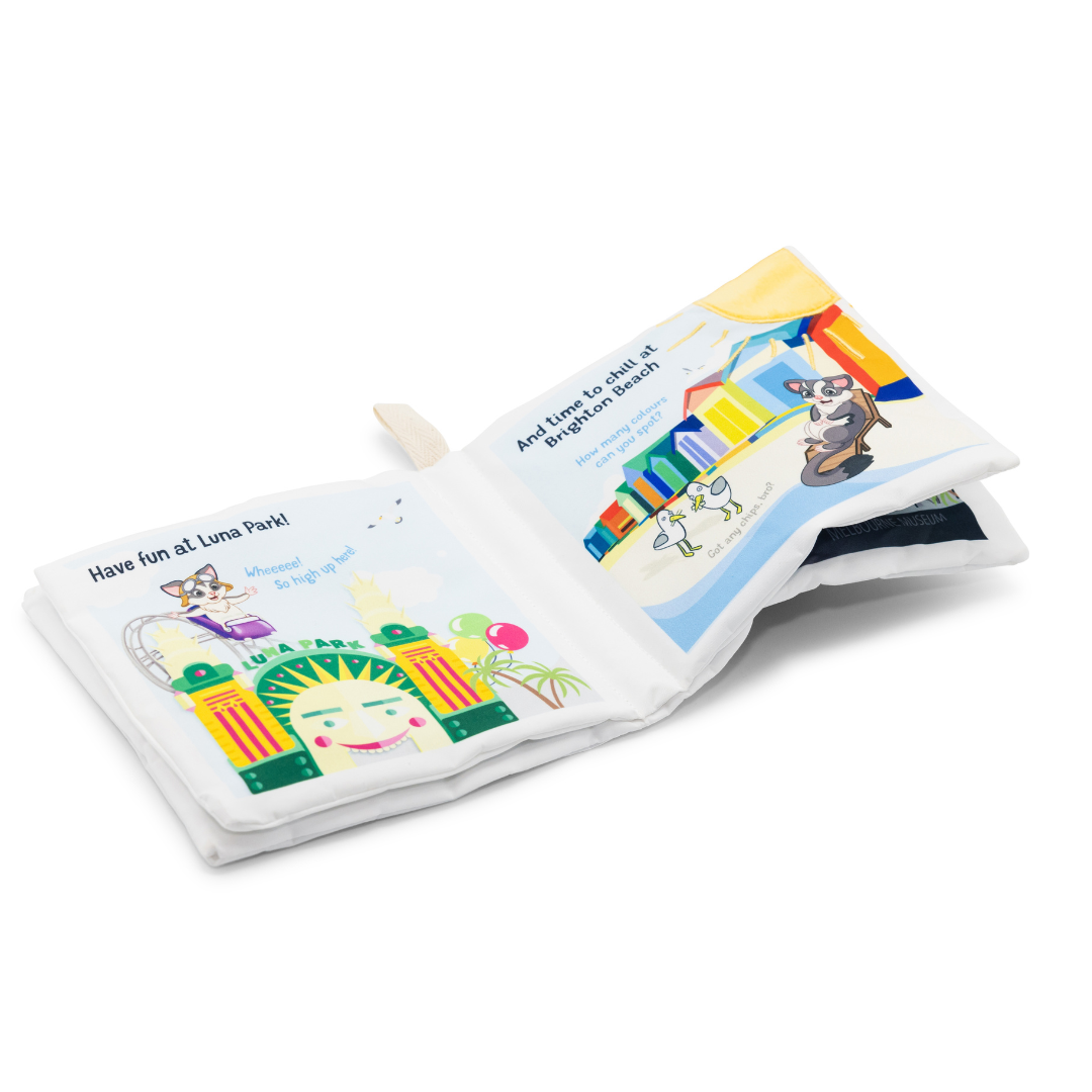 Melbourne & Sydney Baby Soft Book