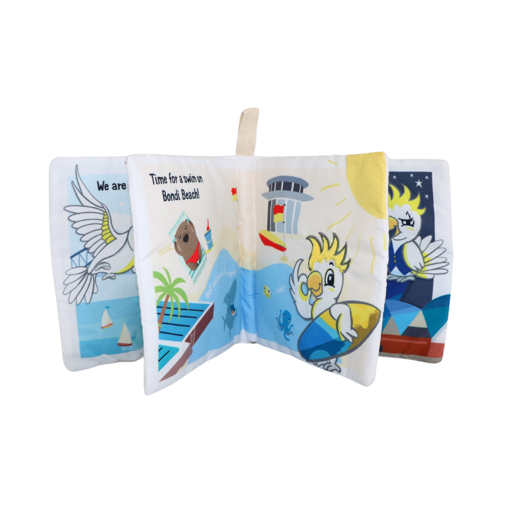 Melbourne & Sydney Baby Soft Book