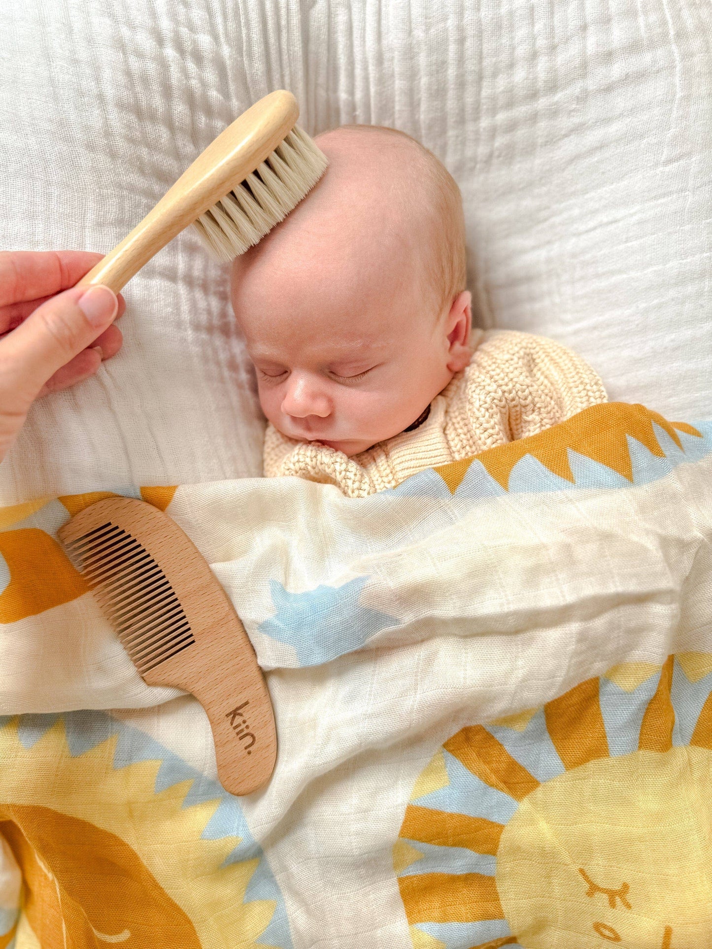 Kiin Organic Muslin Swaddle - Sunny Day (Limited Edition)