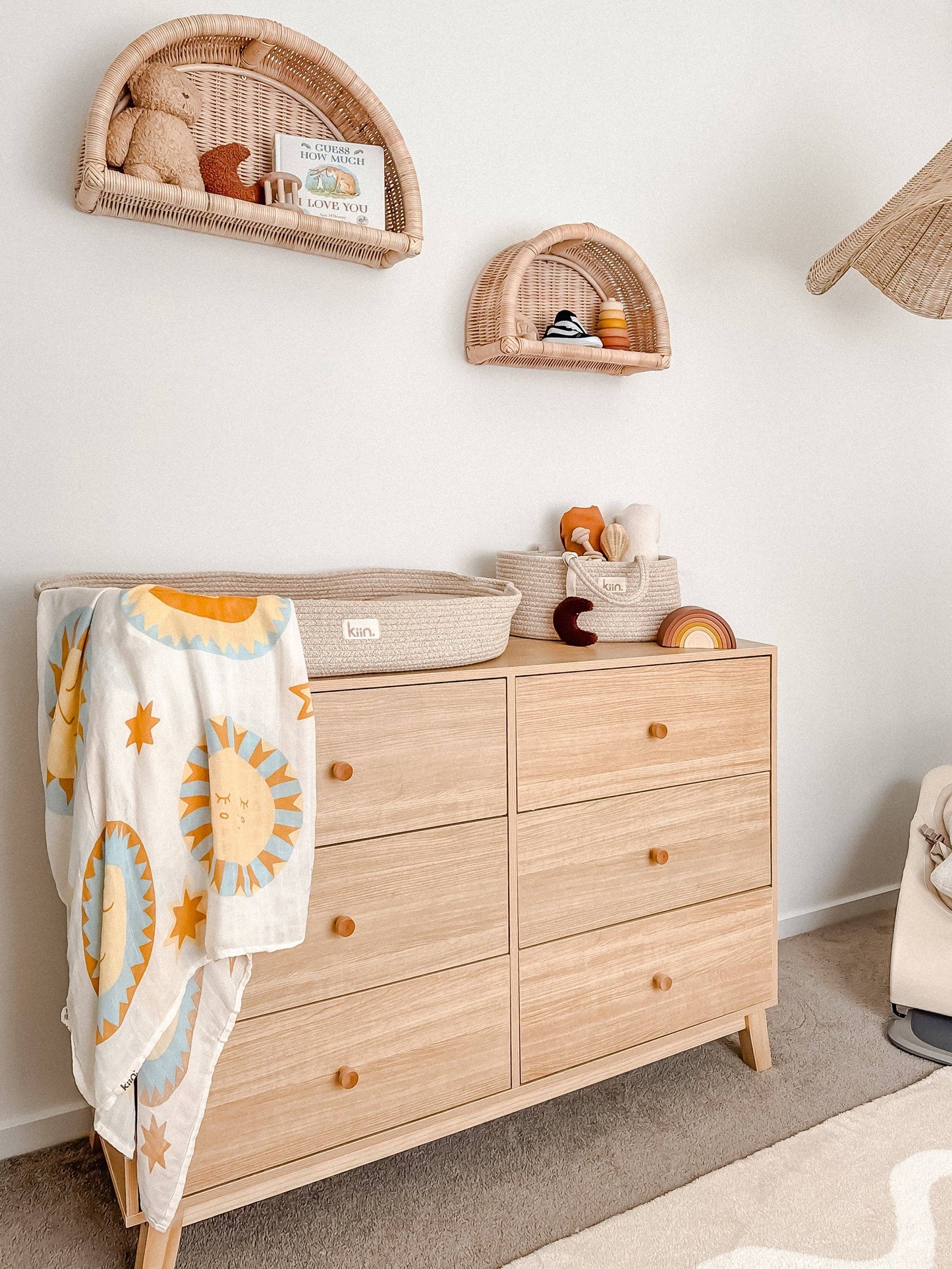 Kiin Organic Muslin Swaddle - Sunny Day (Limited Edition)