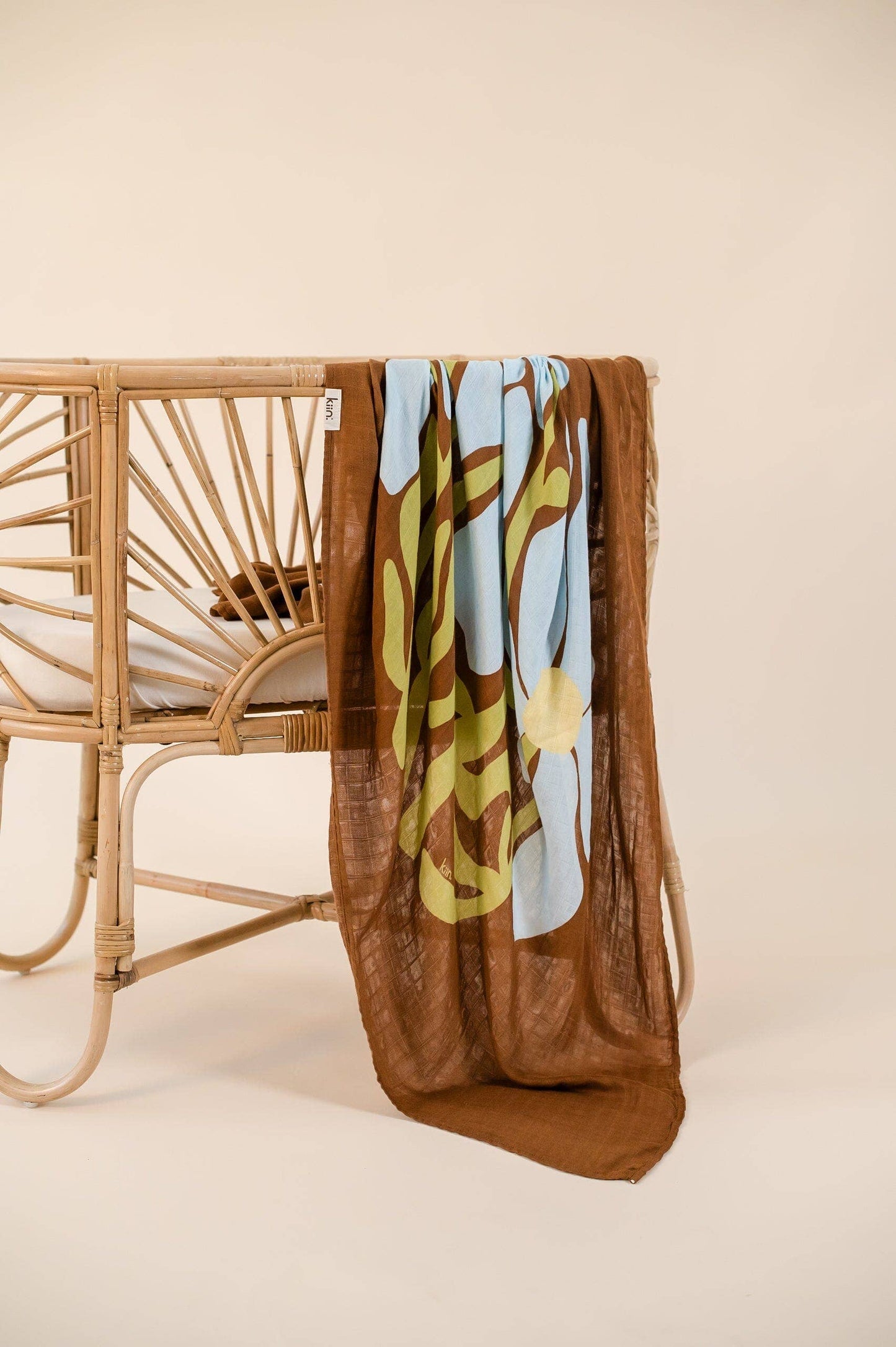 Kiin Organic Muslin Swaddle - Fleur (Limited Edition)