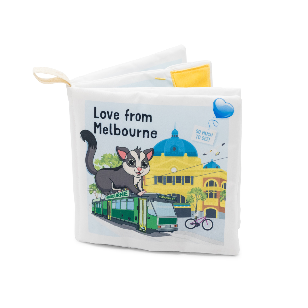 Melbourne & Sydney Baby Soft Book