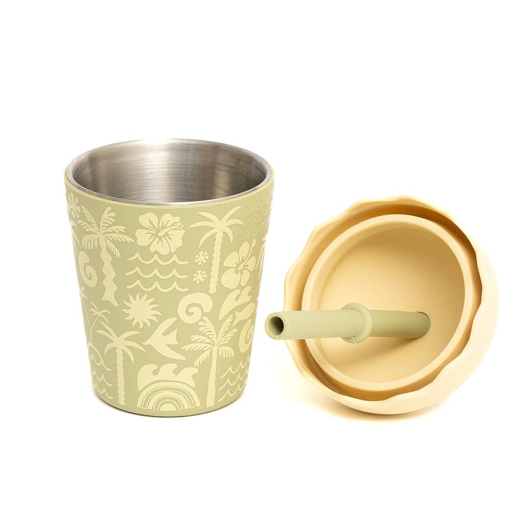Moana Smoothie Cup & Straw 200ml