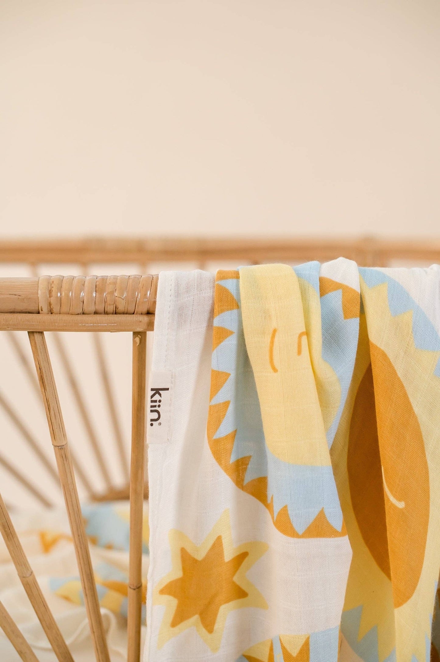 Kiin Organic Muslin Swaddle - Sunny Day (Limited Edition)