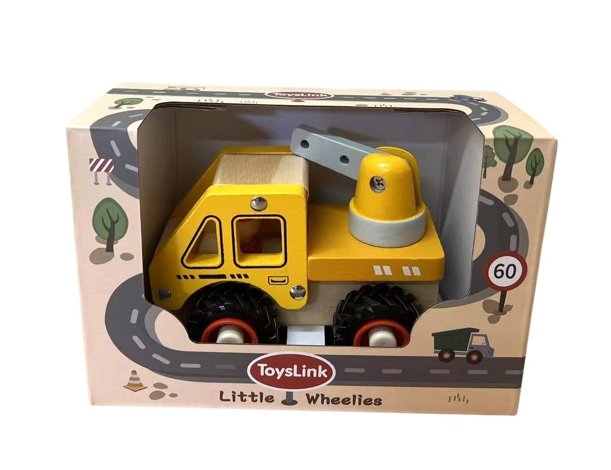 Wooden Crane Toy for Kids