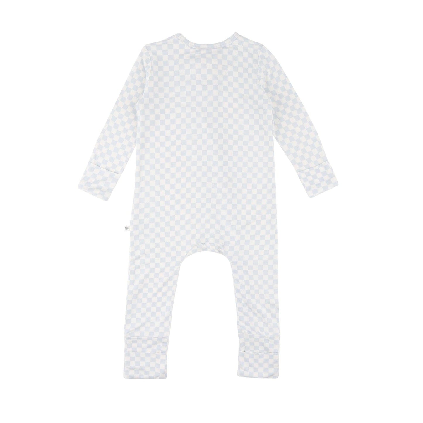Kynd Day or Night Onesie - Sky Blue Grid