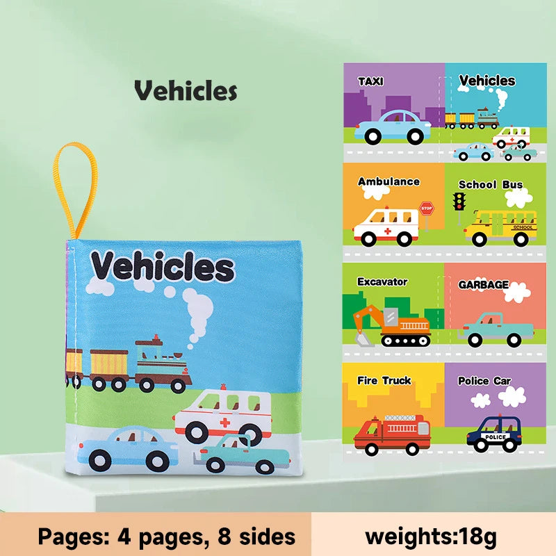Rustle & Learn: Soft Cloth Educational Baby Book