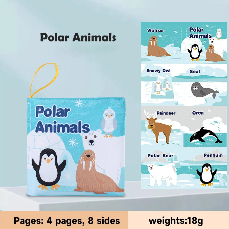 Rustle & Learn: Soft Cloth Educational Baby Book