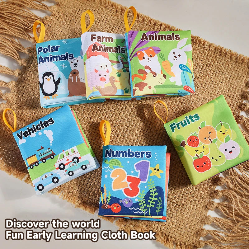 Rustle & Learn: Soft Cloth Educational Baby Book