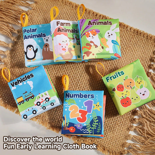 Rustle & Learn: Soft Cloth Educational Baby Book