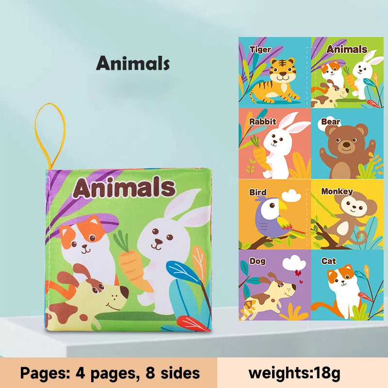 Rustle & Learn: Soft Cloth Educational Baby Book
