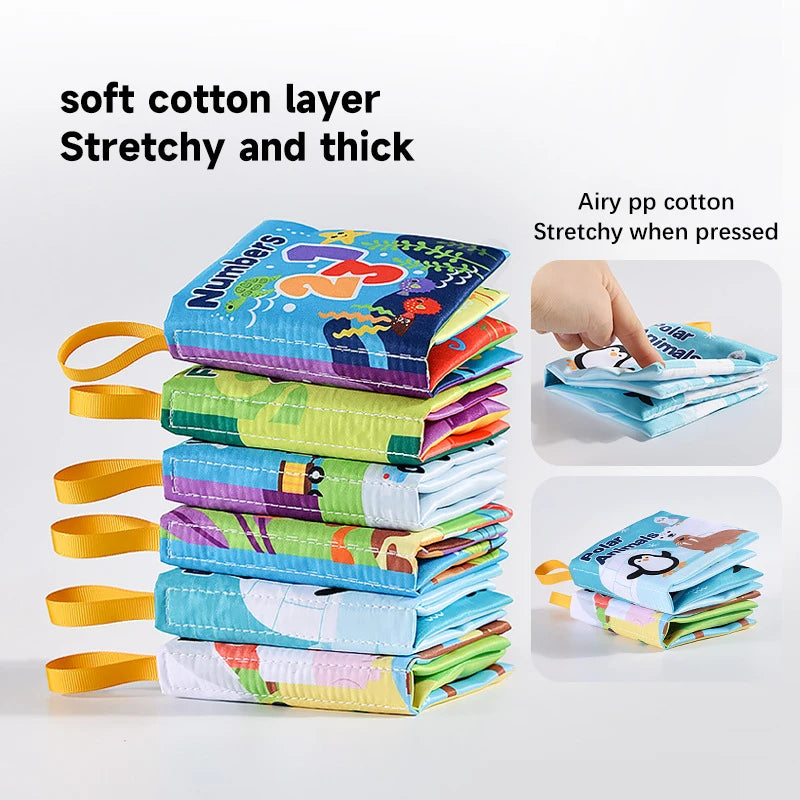 Rustle & Learn: Soft Cloth Educational Baby Book