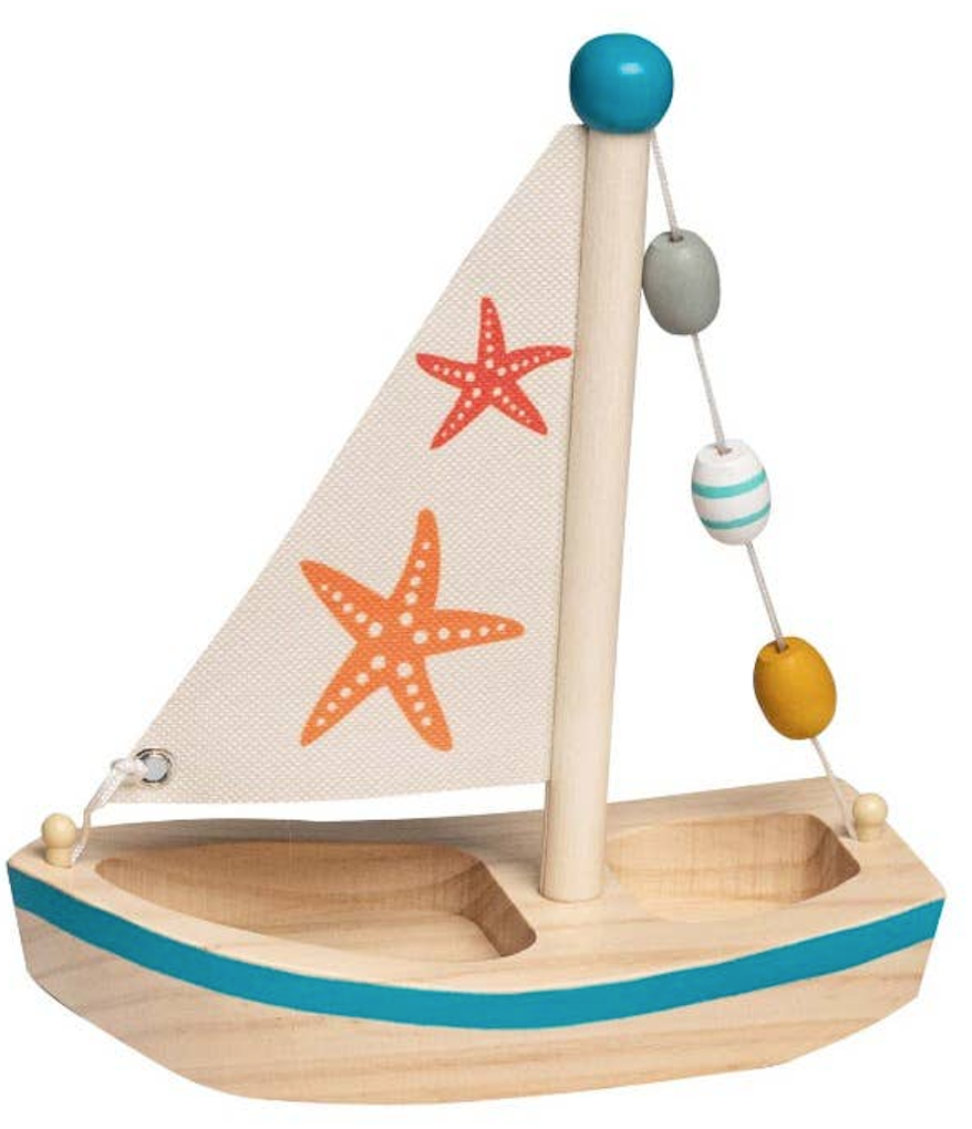 Wooden Sail Boat