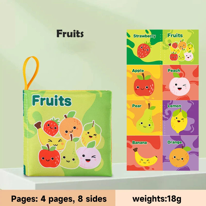 Rustle & Learn: Soft Cloth Educational Baby Book