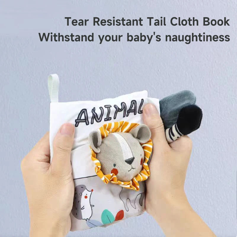 RustleSoft Baby Book: Sensory Learning Delight