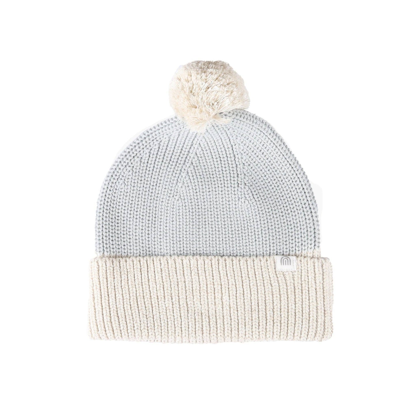 Kynd Chunky Rib Knit Beanie - Sky Blue