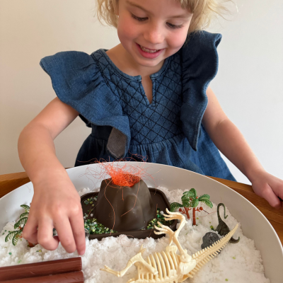 Dino Sensory Kit & Tray Set