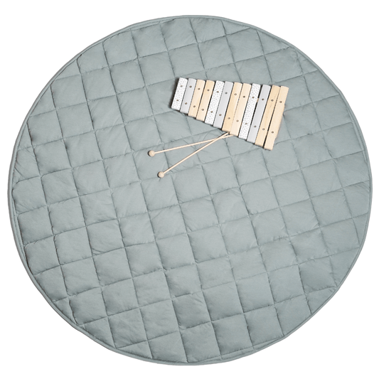 Jersey Quilted Play Mat with Waterproof Backing