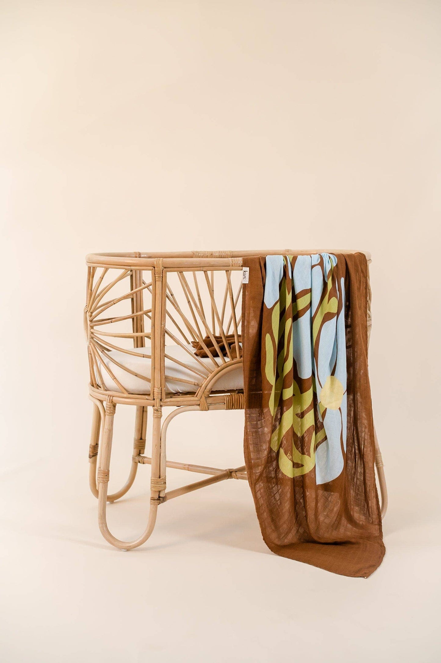 Kiin Organic Muslin Swaddle - Fleur (Limited Edition)