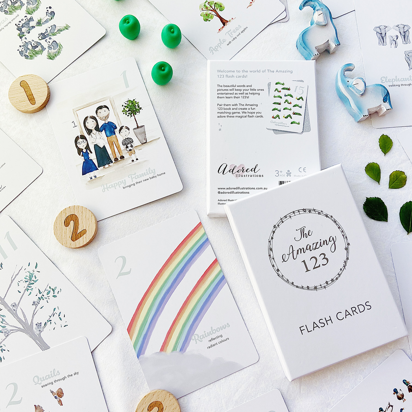 The Amazing 123 Flash Cards